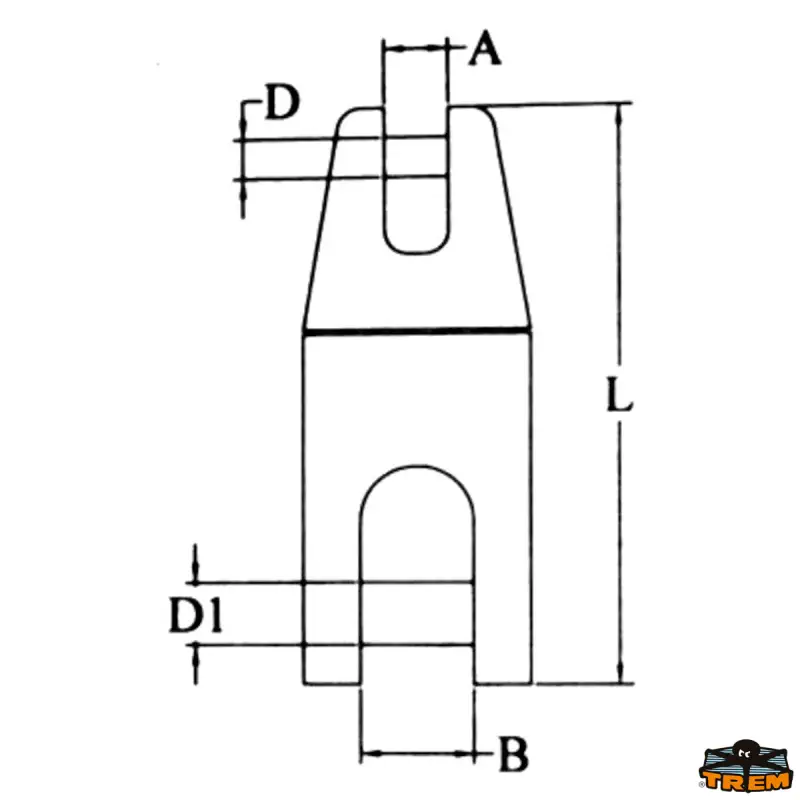 Kotevní řetěz otočný 6-8 mm