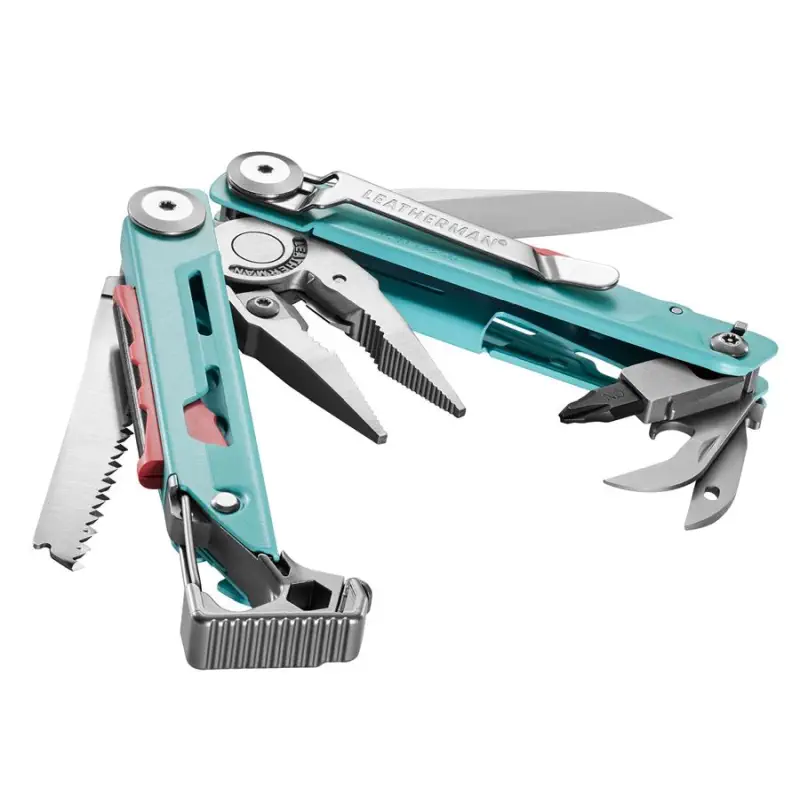 LEATHERMAN SIGNAL AQUA STAINLESS
