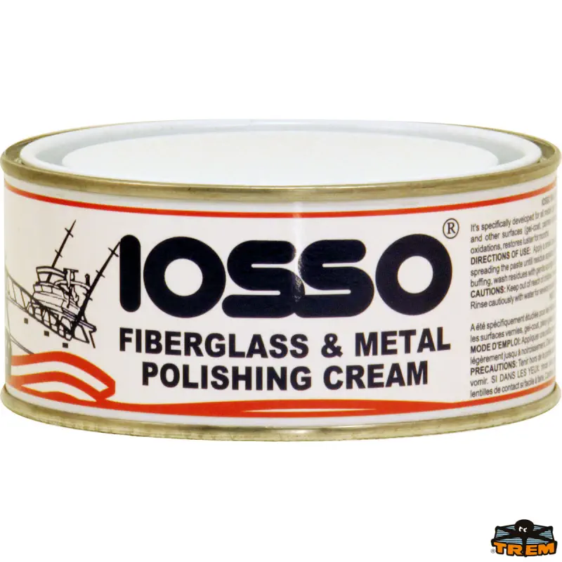 Ochranný čisticí neabrazivní leštící krém Iosso Restorer na sklo a kov 250 ml.