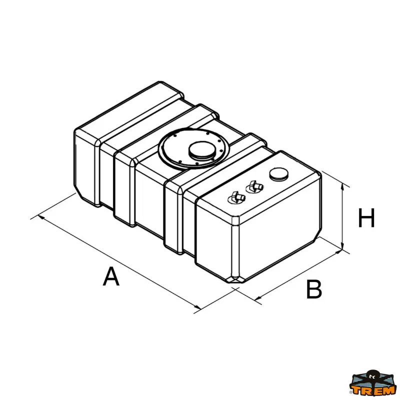 Palivová nádrž 100 Lt