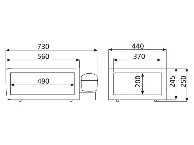 Zás. chladnička Coolmatic CD-30 - NEREZOVÁ OCEL
