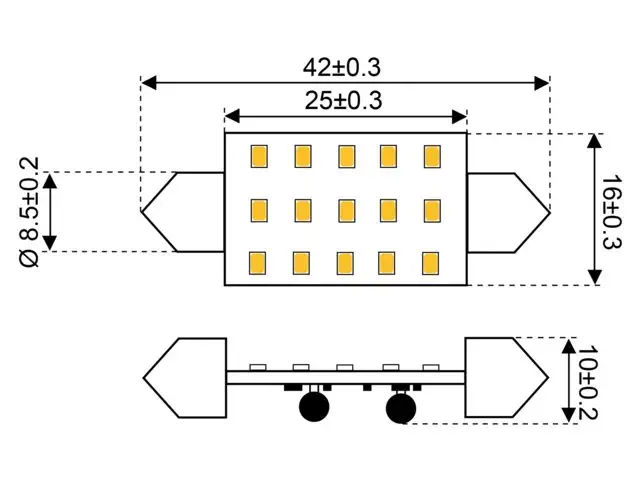 LED ŽÁROVKA - teplá bílá 3000K (13 W)