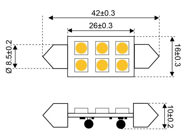 LED ŽÁROVKA - teplá bílá 3000K (10-20 W) 10-30 V