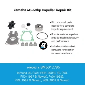 Servisní sada pro oběžné kolo pro Yamaha 40-60 koní