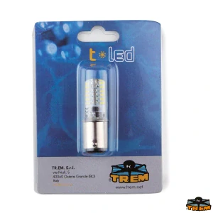 SMD LED žárovky s paticí BA15D pro bodová světla s pryskyřičným krytem T-LED