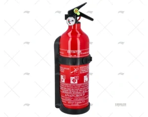 HASICÍ PŘÍSTROJ ABC 1kg RUČNÍ S MANOMETREM ANAF