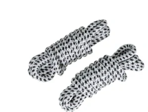 Fender line polyester/pp 6mm 1,5m bílá/černá