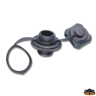 Nylonový ventil pro lehké nafukovací čluny o průměru 22 mm