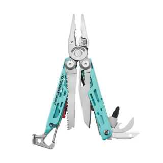 LEATHERMAN SIGNAL AQUA STAINLESS