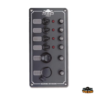 Elektrický panel 4 spínače