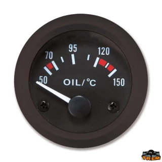 Elektrický teploměr oleje se senzorem bílé barvy