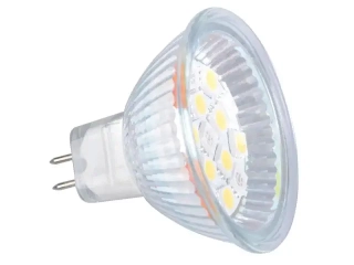 LED GU4 / GU5.3 - TEPLÁ BÍLÁ/ČERVENÁ 3000K  653nm (16 W)