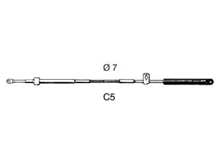 KABEL OVLÁDÁNÍ MOTORU C5 (06 ) 1,83M