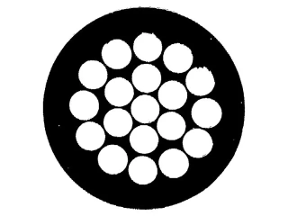 Lanko 1x19 bílý kryt 3/5mm