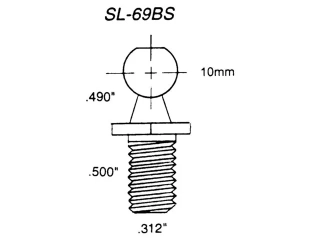 Šroubovací upevnění Attwood nerezové 43467120–