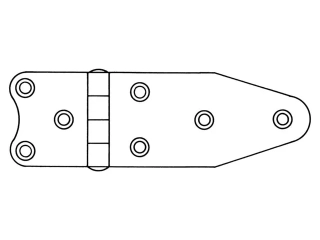 ZÁVĚS RVS 75X40X2MM
