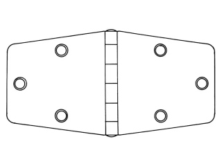 ZÁVĚS RVS 151X74,5X2MM