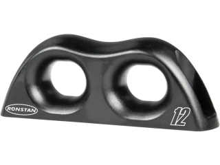 RF8092-12 RopeGlide Fairlead DoubleBlack 12mm