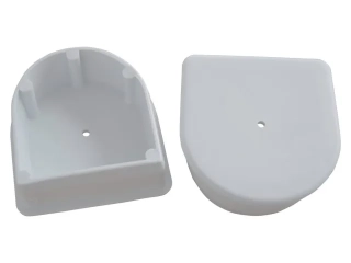 DOCK PROFIL P-ENDCAP BÍLÝ (2ks)