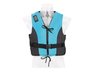 ZÁCHRANNÁ VESTA BESTO DINGHY ZIP AQUA/BLACK 50N XS