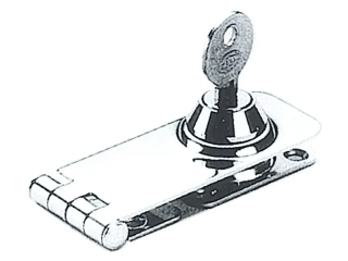 HASP KEY-LOCK SS 30MM