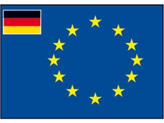 EUROP FLAG NĚMECKO 20X30