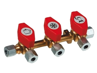 VENTIL DVOJITÝ S 8MM KOMP. X 8MM KOMP.
