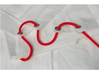 PLACHTA 100G/M2 6X8M BÍLÁ