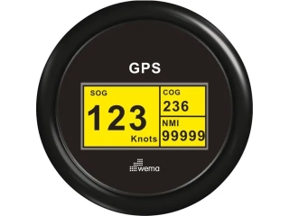 GPS-DIGITAL SOG COG TRIP 60KN/110KM ZWART