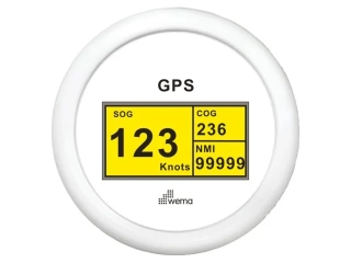 GPS-DIGITAL SOG COG TRIP 60KN/110KM WIT