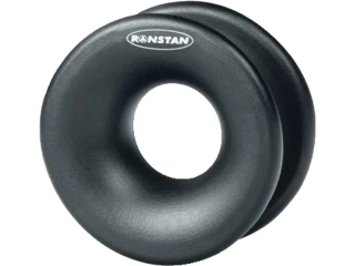 RF8090-08 Lanový kluzný kroužek 22 mm x 8 mm x 11 mm černý
