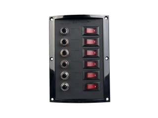 SPÍNACÍ PANEL OKRUH.BR.ČERNÝ