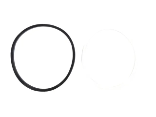 BRÁNA Z ČERNÉ PRYŽOVÉ 100 MM