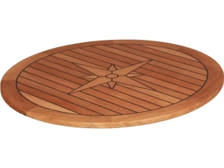 TAFELBLAK TEAK CIRCLE Ø 65CM