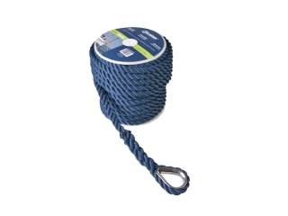 ANCHORLINE POLYESTER 10MM 20M NAVY