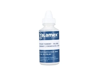 BAREVNÝ PIGMENT 20ML KRÉMOVÁ RAL 9001