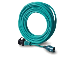 121160150 15 metrů, 2,5 mm2 – zelená vč. kabelová taška