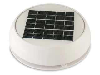 "4"" denní/noční solární ventil - bílý"""