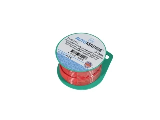 Tenkostěnný pocínovaný jednožilový kabel 1,5 mm² červený (10 m)