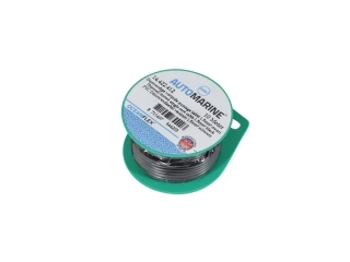 Tenkostěnný pocínovaný jednožilový kabel 1,5 mm² černý (10 m)