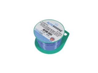 Tenkostěnný pocínovaný jednožilový kabel 1,5 mm² modrý (10 m)