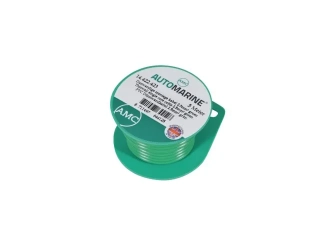 Tenkostěnný jednožilový kabel 2,5 mm² zelený (5 m)