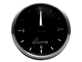 Icl hodiny Silverline černé              