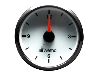 Icl hodiny Silverline bílé              