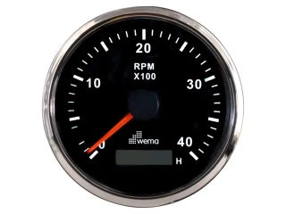 Tacho Silverline 4k hodin / w / ind. b/s