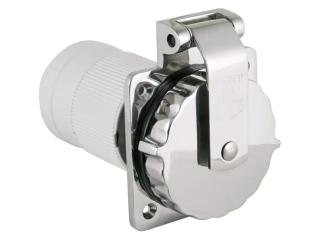 32A 230V vstup Easy Lock z nerezové oceli s krytem Export Aftermarket