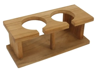Držák na sklenice duo 21,5x9x9,5cm