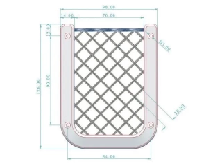 Síť pro držák na mobil a PDA