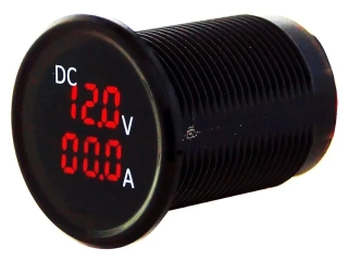 Měřič napětí a ampér 4,5-30V & 0-15A