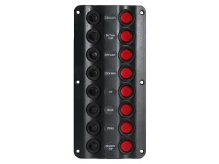 Rozvaděč Wave provedení 8 spínačů 12V